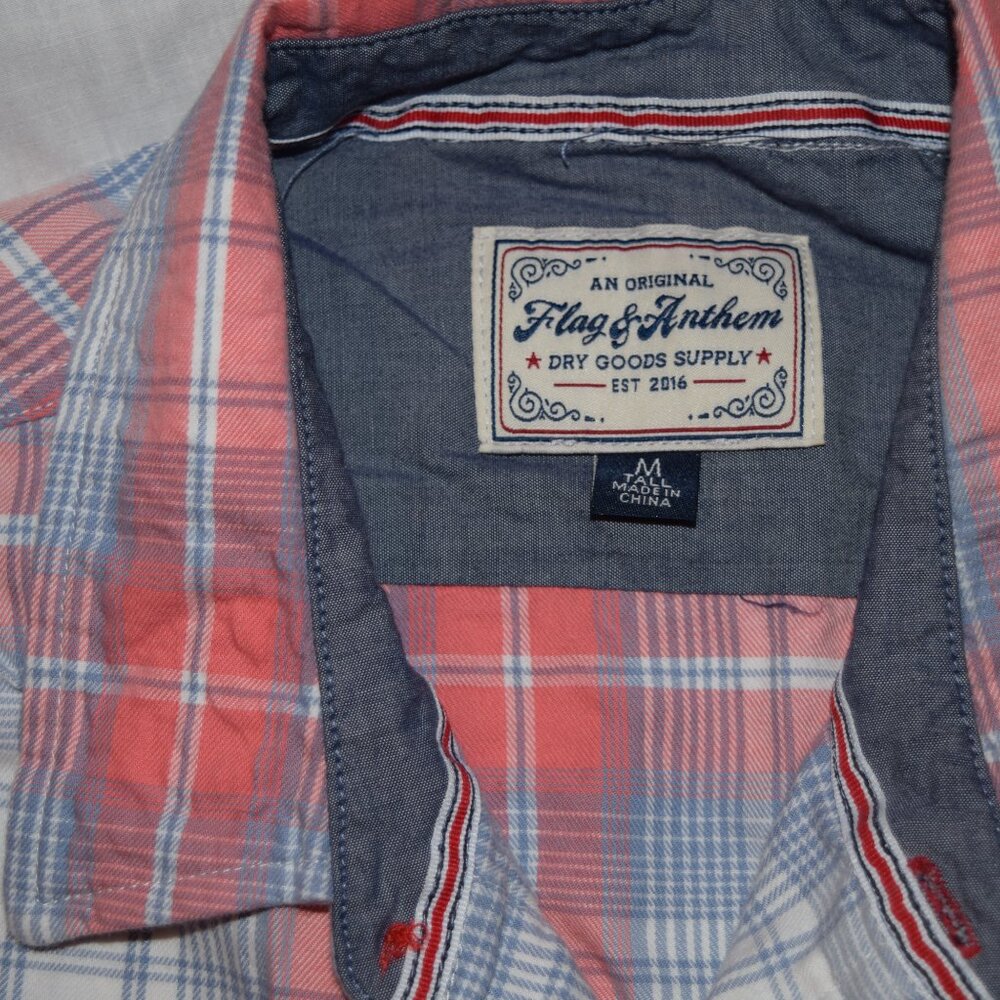 Colorful Flag & Anthem Casual Shirt (Tall) - Picture 9 of 9